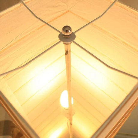 Japanese-style Paper Lampshade Floor Lamp Nordic Minimalist Paper Standing Lamp Bedside Bedroom Study Living Room Lampara Led - Sleep Galleria