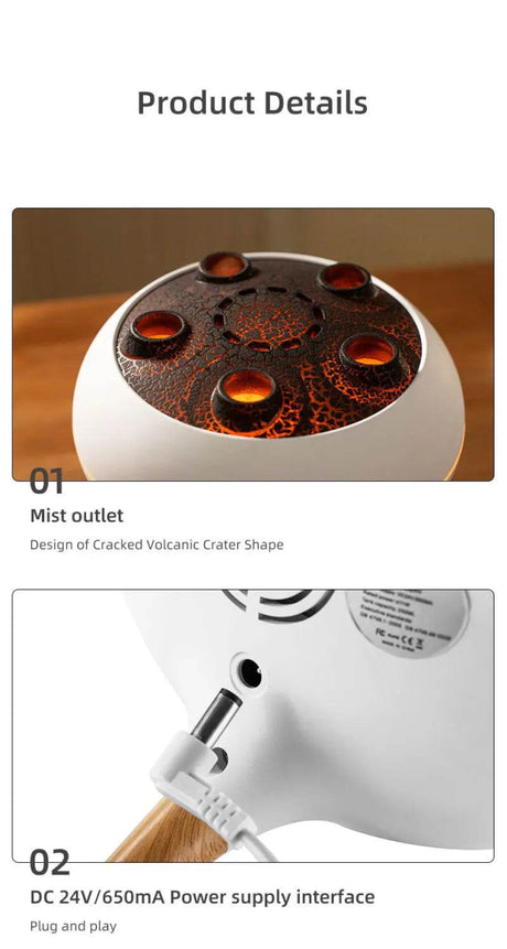 Jellyfish Aroma Humidifier Aromatherapy Diffuser Creative Ultrasonic Essential Oil Diffuser Remote Control Mist Humidifier - Sleep Galleria