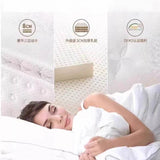 King Sized Latex Mattress Double Modern Latex Luxury Memory Foam Mattress High Quality Queen Colchones Bedroom Furniture - Sleep Galleria