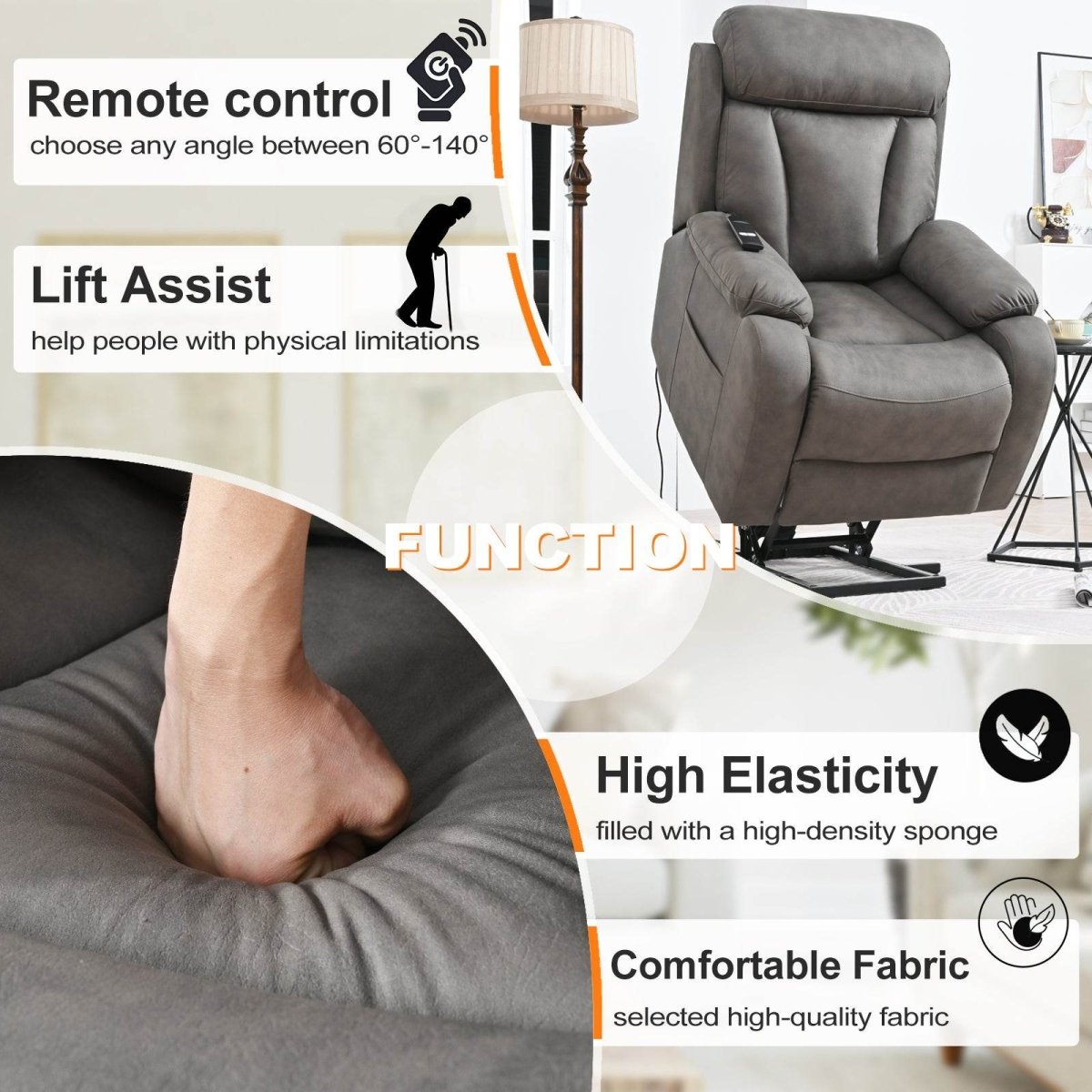 Lift Chair Recliner Power Remote Control - Omega Lifestyles