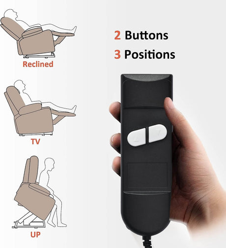 Lift Chair Recliner Power Remote Control - Omega Lifestyles