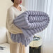Light luxury Solid Color Multifunctional Rabbit Velvet Blanket Winter Thick Warm Flannel Used For Bedroom Living Room Blanket - Sleep Galleria