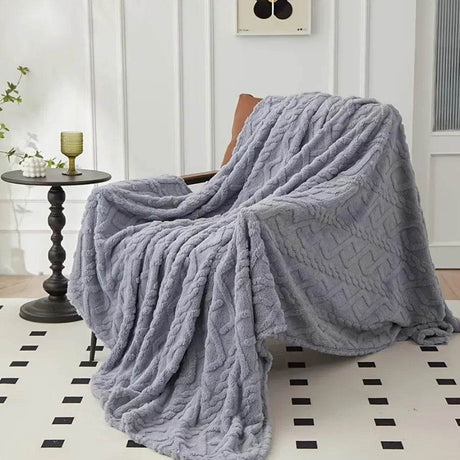 Lightweight Breathable Blanket For Hot Sleepers, Luxury Bedding, Sofa, Bench, Lunch Blanket, Bed Blankets, Multi-color - Omega Lifestyles