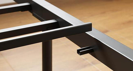 LIKIMIO King/CaliforniaKing Bed Frame with Storage Drawers, Platform Bed with Charged Headboard, No Box Spring Needed - Omega Lifestyles