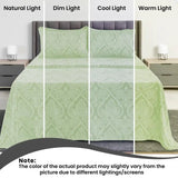 Lux Decor 6Pcs Microfiber Paisley Bed Sheet Set-King Bed Sheet-Hypoallergenic Printed Queen Sheets-16" Deep Pocket Bedding Set - Omega Lifestyles