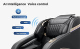 massage chairs full body zero gravity Real Relax 4D Massage Chair SL Guide Rail Full Body and Recliner with Heating and Airbags - Omega Lifestyles
