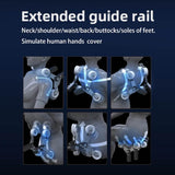 massage chairs full body zero gravity Real Relax 4D Massage Chair SL Guide Rail Full Body and Recliner with Heating and Airbags - Omega Lifestyles