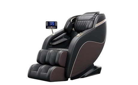 massage chairs full body zero gravity Real Relax 4D Massage Chair SL Guide Rail Full Body and Recliner with Heating and Airbags - Omega Lifestyles