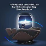 massage chairs full body zero gravity Real Relax 4D Massage Chair SL Guide Rail Full Body and Recliner with Heating and Airbags - Omega Lifestyles