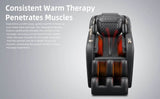 massage chairs full body zero gravity Real Relax 4D Massage Chair SL Guide Rail Full Body and Recliner with Heating and Airbags - Omega Lifestyles