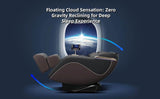 massage chairs full body zero gravity Real Relax 4D Massage Chair SL Guide Rail Full Body and Recliner with Heating and Airbags - Omega Lifestyles