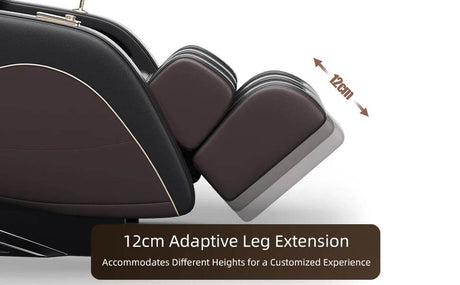 massage chairs full body zero gravity Real Relax 4D Massage Chair SL Guide Rail Full Body and Recliner with Heating and Airbags - Omega Lifestyles