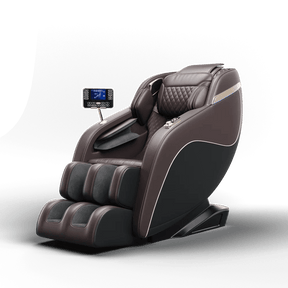 massage chairs full body zero gravity Real Relax 4D Massage Chair SL Guide Rail Full Body and Recliner with Heating and Airbags - Omega Lifestyles