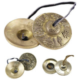 Meditation Chime Bells Portable Tibetan Meditation Tingsha Cymbal Bell Mental Health Relief Easy To Play Family Friends Gift - Sleep Galleria