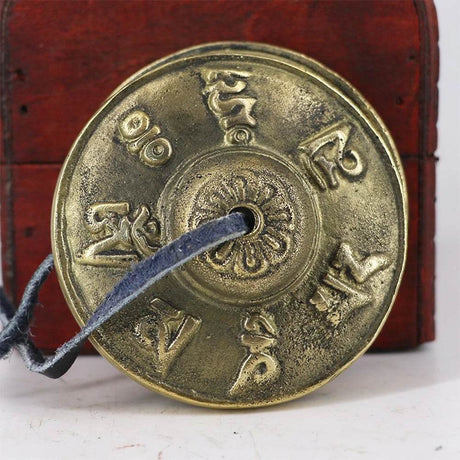 Meditation Chime Bells Portable Tibetan Meditation Tingsha Cymbal Bell Mental Health Relief Easy To Play Family Friends Gift - Sleep Galleria