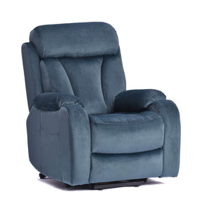 Navy Blue Power Lift Chair Recliner - Omega Lifestyles