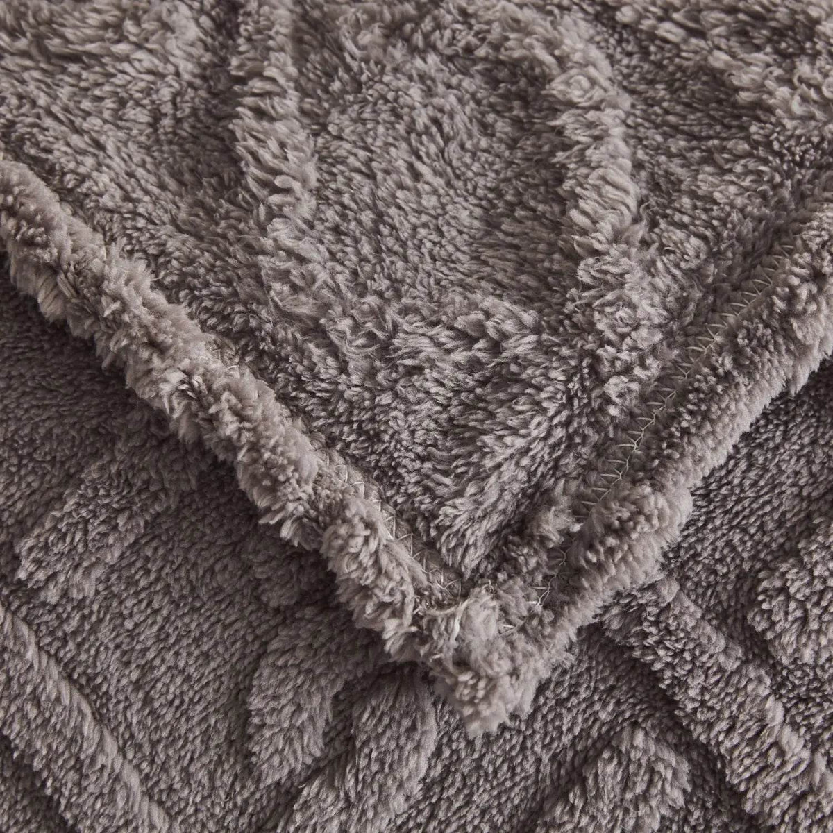 New Tafu Velvet Fleece Blankets Double sided Jacquard Geometric Pattern Thickened Blanket Cover Blanket Suitable for All Seasons - Sleep Galleria