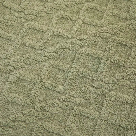 New Tafu Velvet Fleece Blankets Double sided Jacquard Geometric Pattern Thickened Blanket Cover Blanket Suitable for All Seasons - Sleep Galleria