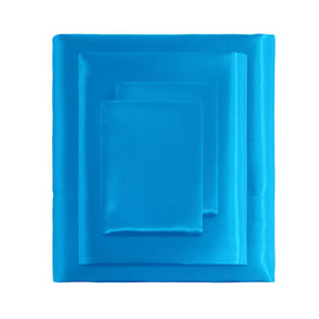 Ntbay 3 Pieces Silky Satin Cooling Bed Sheet Set, Ultra Soft and Cozy Bedding Cover Set, (Not Include Comforter and Pillow) - Omega Lifestyles