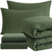 Ntbay 5 Piece Bedding Comforter Set,Breathable Bed in a Bag, Includes Comforter, Fitted Sheet, Top Sheet and Pillowcases - Sleep Galleria
