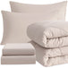Ntbay 5 Piece Bedding Comforter Set,Breathable Bed in a Bag, Includes Comforter, Fitted Sheet, Top Sheet and Pillowcases - Sleep Galleria