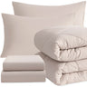 Ntbay 5 Piece Bedding Comforter Set,Breathable Bed in a Bag, Includes Comforter, Fitted Sheet, Top Sheet and Pillowcases - Sleep Galleria