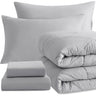 Ntbay 5 Piece Bedding Comforter Set,Breathable Bed in a Bag, Includes Comforter, Fitted Sheet, Top Sheet and Pillowcases - Sleep Galleria