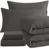 Ntbay 5 Piece Bedding Comforter Set,Breathable Bed in a Bag, Includes Comforter, Fitted Sheet, Top Sheet and Pillowcases - Sleep Galleria