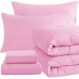 Ntbay 5 Piece Bedding Comforter Set,Breathable Bed in a Bag, Includes Comforter, Fitted Sheet, Top Sheet and Pillowcases - Sleep Galleria