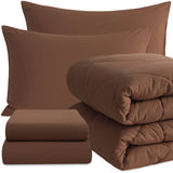Ntbay 5 Piece Bedding Comforter Set,Breathable Bed in a Bag, Includes Comforter, Fitted Sheet, Top Sheet and Pillowcases - Sleep Galleria