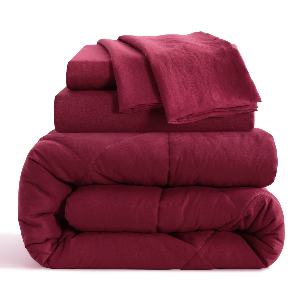 Ntbay 5 Piece Breathable Twin Bedding Comforter Set, Ultra Soft and Cozy Bed in a Bag - Sleep Galleria