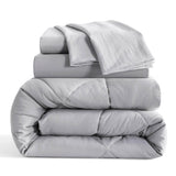 Ntbay 5 Piece Breathable Twin Bedding Comforter Set, Ultra Soft and Cozy Bed in a Bag - Sleep Galleria