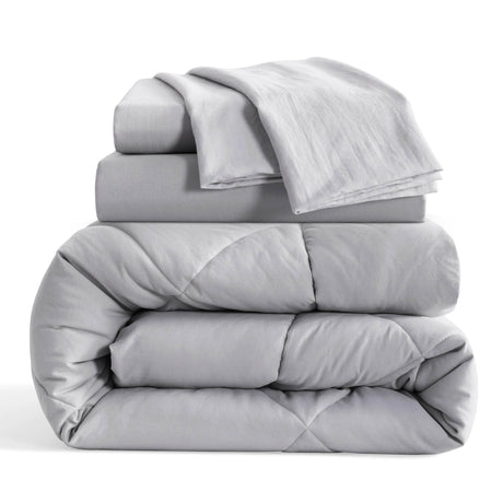 Ntbay 5 Piece Breathable Twin Bedding Comforter Set, Ultra Soft and Cozy Bed in a Bag - Sleep Galleria