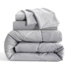 Ntbay 5 Piece Breathable Twin Bedding Comforter Set, Ultra Soft and Cozy Bed in a Bag - Sleep Galleria