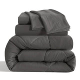 Ntbay 5 Piece Breathable Twin Bedding Comforter Set, Ultra Soft and Cozy Bed in a Bag - Sleep Galleria