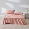 Organic 100% Egyptian Cotton Flat Sheet Solid Color Bed Sheets 800 Thread Count Bedding Sheet Bed Linen Single Queen King Size - Sleep Galleria