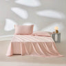 Organic 100% Egyptian Cotton Flat Sheet Solid Color Bed Sheets 800 Thread Count Bedding Sheet Bed Linen Single Queen King Size - Sleep Galleria