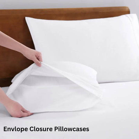 Organic Cotton Queen Sheet Set, 4Pc Cotton Sheets Queen Size Bed Set Soft & Breathable Percale Weave, White - Omega Lifestyles