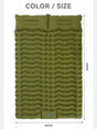 Outdoor 2 Persons Travel Bed Air Mat Double Sleeping Pad for Camping Self-Inflating Mat Sleeping Mattress with Pillow for Hiking - Sleep Galleria