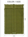 Outdoor 2 Persons Travel Bed Air Mat Double Sleeping Pad for Camping Self-Inflating Mat Sleeping Mattress with Pillow for Hiking - Sleep Galleria