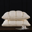 Pair Of Goose Down Feather Neck Pillows - Sleep Galleria