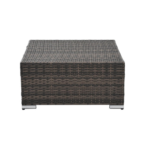 Patio Furniture, Outdoor Furniture, Seasonal PE Wicker Furniture, 4 Set Wicker Furniture With Tempered Glass Coffee Table - Sleep Galleria