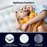 PVC-Free Air Mattress Queen with Built-in Pump, One Button Inflation and Auto Stop, 720 LB Support Airtight Airbed, 1 - Omega Lifestyles