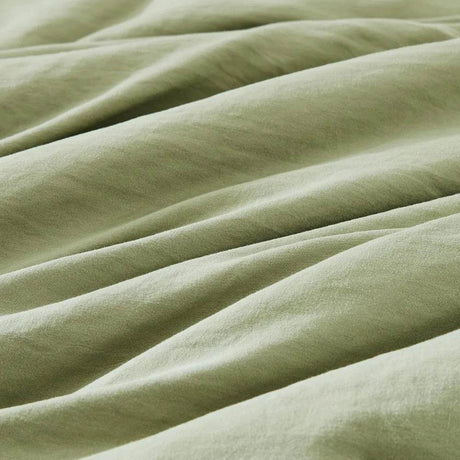 Queen Comforter Set - 7 Pieces Sage Green Soft Bed in a Bag Queen with Fitted Sheet, Flat Sheet, 2 Pillow Shams, and 2 Pillowca - Omega Lifestyles