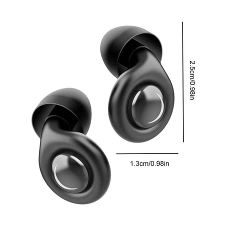 Reusable Silicone Snore Blocker Ear Plug with 10 Eartips Carrying Case Noise Cancelling Ear Plugs for Sleep Deep Focus Travel - Sleep Galleria