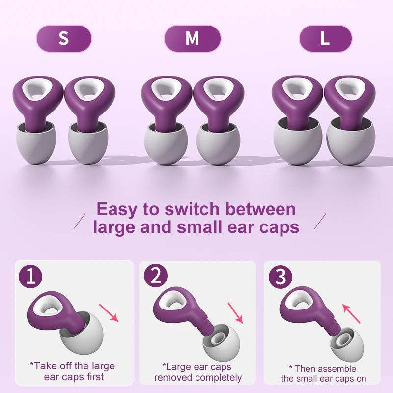 Silicone Ear Plugs For Sleeping Tapones Para Dormir Noise Reduction Waterproof Swimming Ear Protection Oordopjes Earplugs Set - Sleep Galleria
