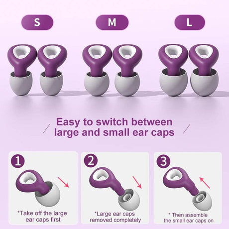 Silicone Ear Plugs For Sleeping Tapones Para Dormir Noise Reduction Waterproof Swimming Ear Protection Oordopjes Earplugs Set - Sleep Galleria