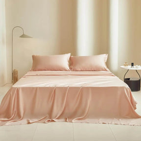 Simple&Opulence 100% Tencel Lyocell Sheet Set 4 Pieces, Moisture-Wicking, Silky Soft Cooling Sheets for All-Season - Omega Lifestyles