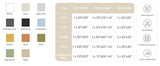 Simple&Opulence 3/4 Pcs 100% Bed Linen Sheet Set Basic Style Washed Natural French Flax Soft Breathable Comforter Sheets Sets - Sleep Galleria