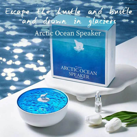 Speaker With Lights White Noise Speaker Lamp Wireless Projector Decorative Night Lamp Projector Home Decorations For Living Room - Sleep Galleria